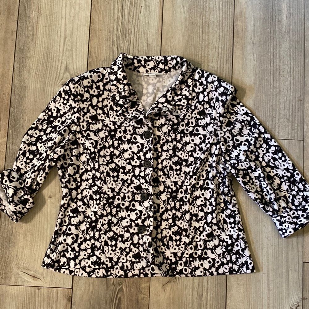 Dress Barn Blazer Size XL with Shoulder Pads